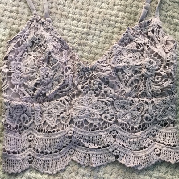 Purple crop top - Picture 6 of 10